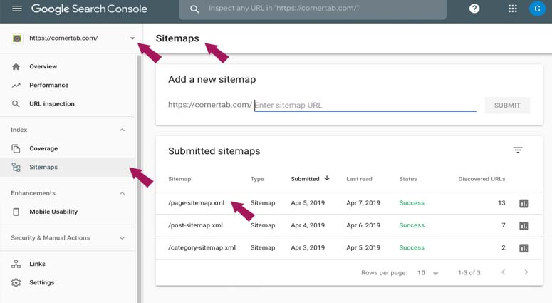 Google Search Console | Sitemap Removal Steps
