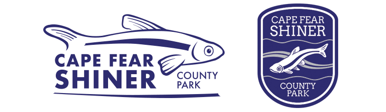 Cape Fear Shiner County Park Logos | Corner Tab Creative