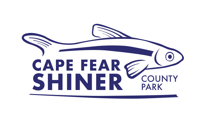 Cape Fear Shiner County Park Main Logo | Corner Tab Creative