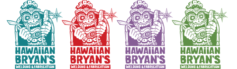 Hawaiian Bryan logo | Corner Tab Creative